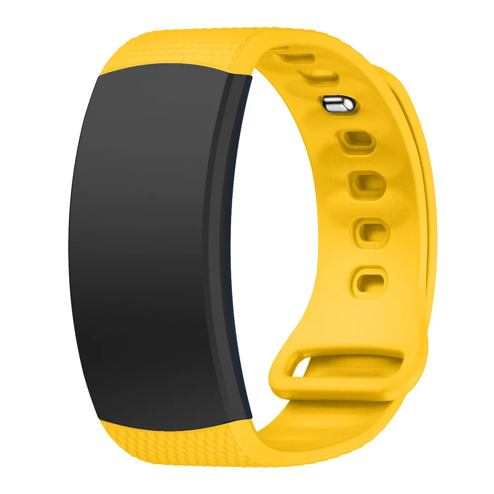 Роскошный спортивный силиконовый ремешок для наручных часов Samsung Gear Fit 2 SM-R360 |