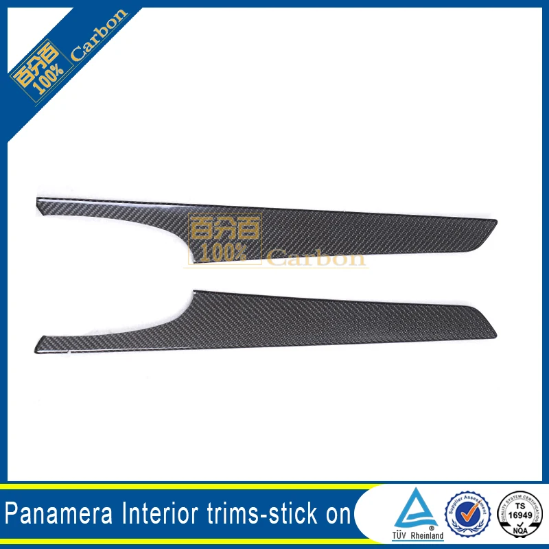 Углеродного волокна внутренней отделки добавить на Тип для Porsche Panamera 2014-2016