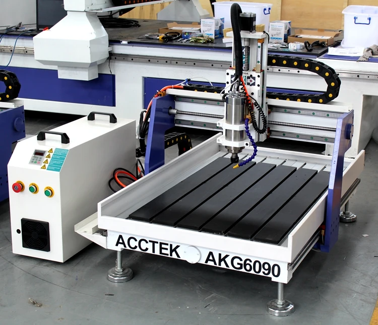 3 оси хорошее качество чугунная рама 3d фрезерный станок для металла | Инструменты