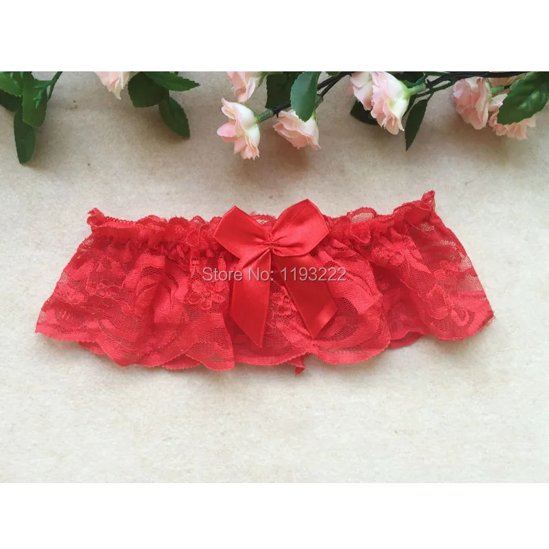 Женское нижнее белье сексуальный кружевной Цветочный Пояс с лентой и бантом для
