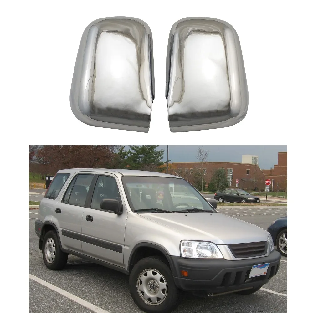 

ABS Chrome door Rearview door mirror covers Automobile exterior fitting For Honda RD1 RD3 CR-V 1995 1996 1997 1998 1999 2001