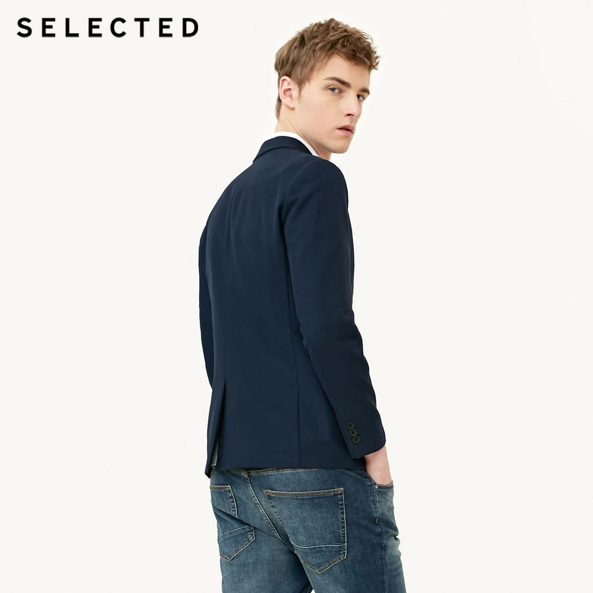 Выбранные Для мужчин Slim Fit блейзер S | 418108509|Пиджаки|