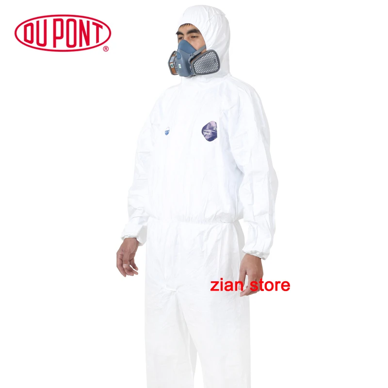1422A Dupont Tyvek защитная одежда одноразовая Антистатическая химическая рабочая одежда против пыли