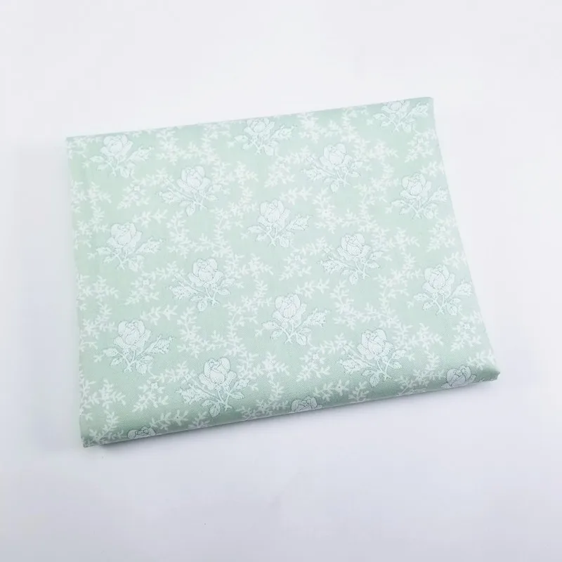 6 шт 50x40 cm Смешанные из хлопка с принтом Flowral ткань лоскутного шитья ткань для пэчворка рукоделие DIY аксессуары ручной работы