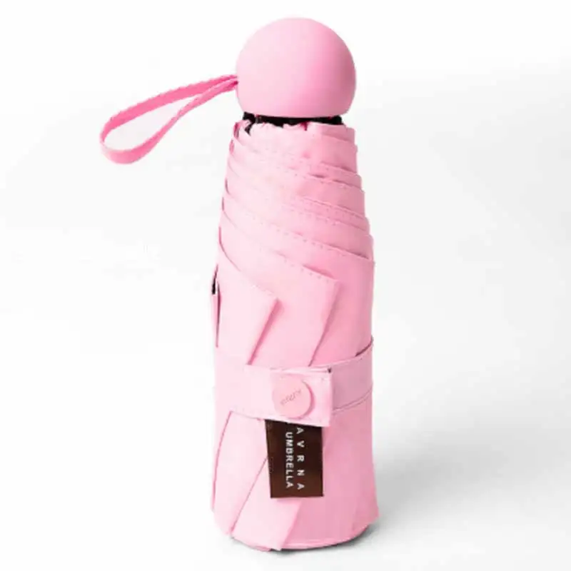 

Eight-bone capsule umbrella five-fold ultraviolet ultra-light mini sunblock umbrella sunshade umbrella sunshade umbrella adverti
