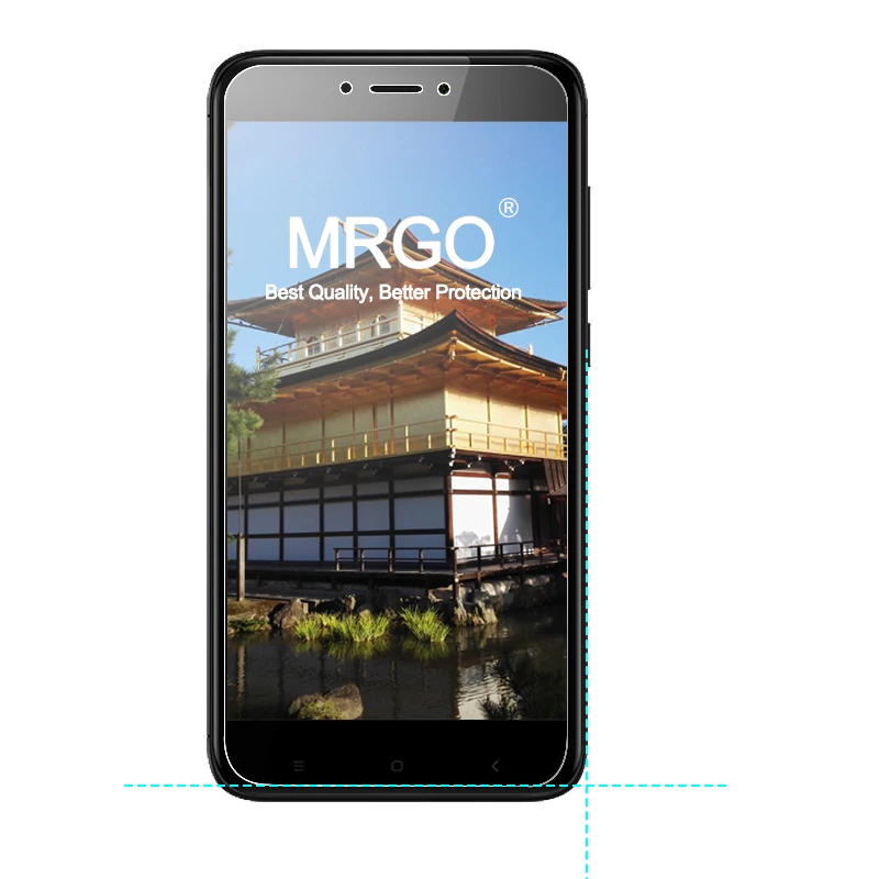 MRGO Tempered Glass for Xiaomi Redmi 4x Screen Protector Film 9H 2.5D On The Phone Protective Glass for Xiaomi Redmi 4X Glass