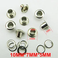 200pcs 1075mm metal silver eyelet button sewing clothes accessory buttons eyelets me 042