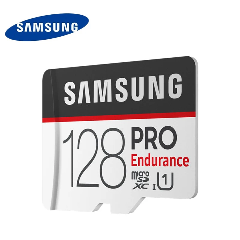Карта памяти SAMSUNG Micro SD 100 Мб 128 ГБ 64 32 PRO выносливость класс 10 U1 4K MicroSDHC MicroSDXC флэш