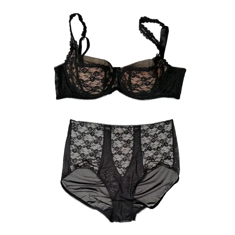 Женский комплект кружевного нижнего белья из 2 предметов|Комплекты белья| |