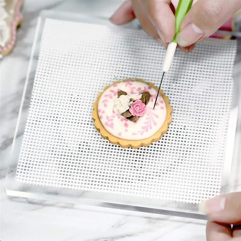 Пластиковый поворотный круг для печенья торта пластиковый нож теста украшение