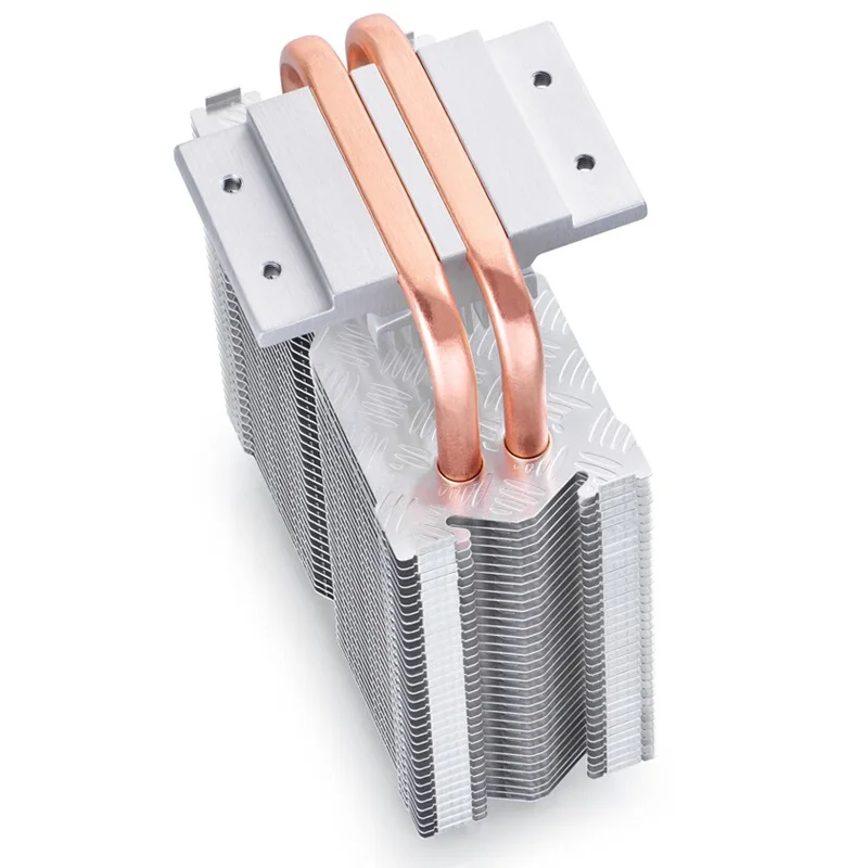 Кулер для мини процессора Deepcool радиатор с двумя тепловыми трубками Intel LGA 775/115x AMD