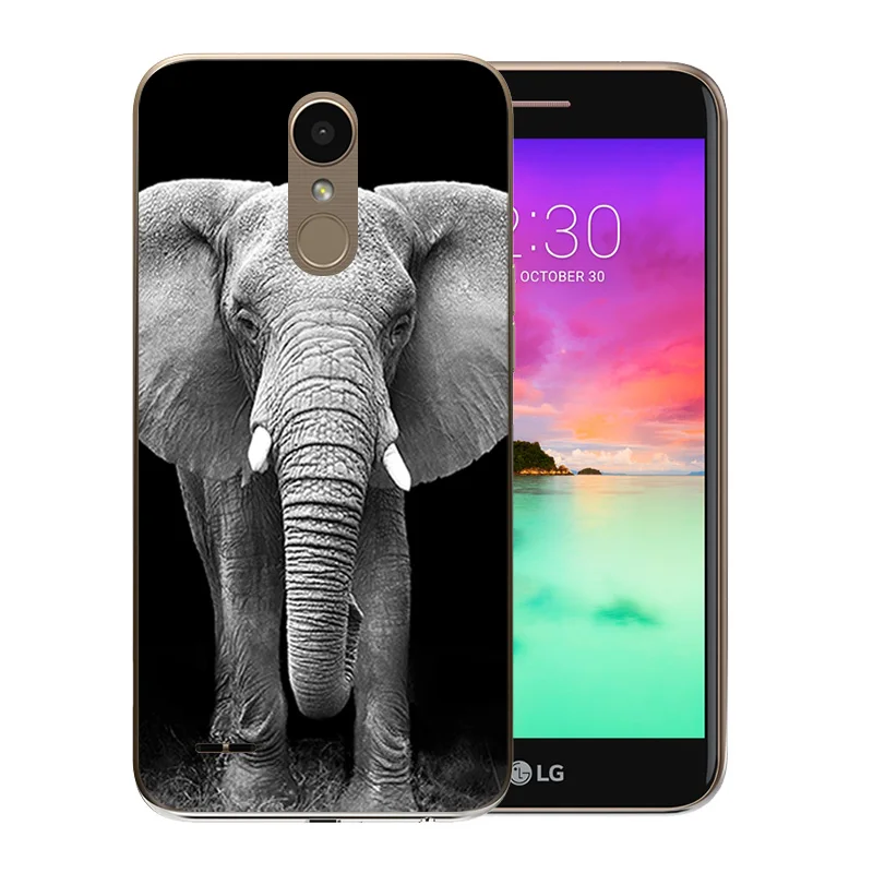 For LG K10 2017 Phone Case FOR M250 M250N X400 Back Cover Soft Silicone New Perfect Design Hook Pattern Protector Coque |