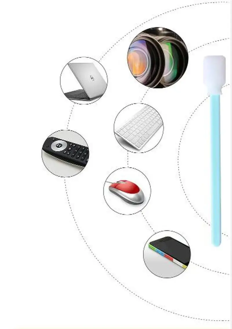 100 шт. кисточка для масляной живописи без пыли|Кожаные аксессуары| |