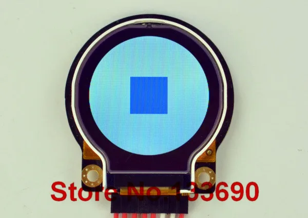 1 шт. 1,26 дюймов TFT ЖК-дисплей 128(RGB) X128 разрешение круг TFT ЖК-экран 8080 Параллельный 8 бит st7687s контроллер