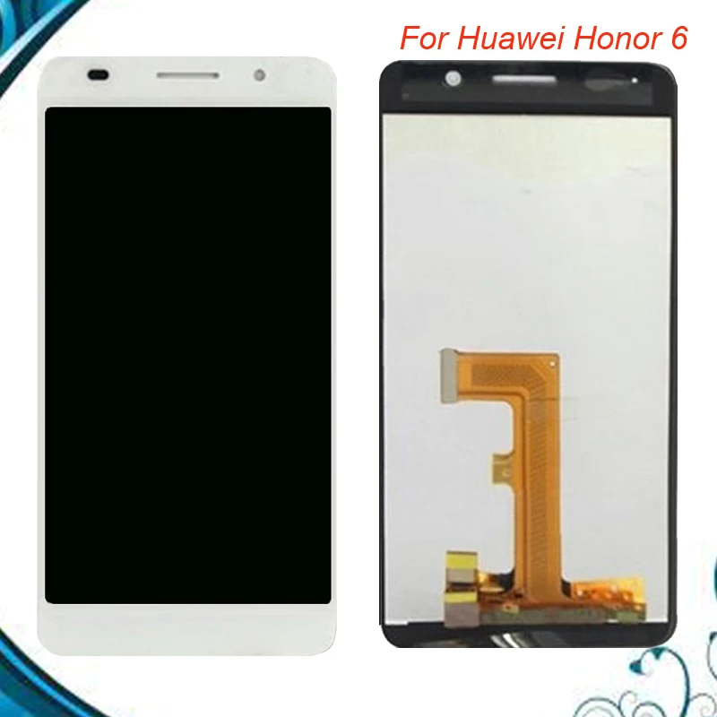 ЖК дисплей 5 0 дюйма для Honor 6 Huawei H60 L02 L12 с сенсорным экраном дигитайзер в сборе