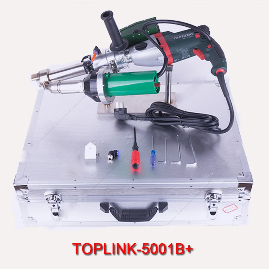 Package 3 TOPLINK Топ продаж пластиковый экструдер сварочный аппарат с мотором metabo - Цвет: Package 3