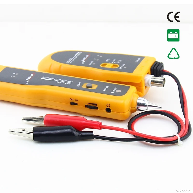 Профессиональный Кабель UTP Тестер Сетевой Tracker Кабельных Сетей RJ45 RJ11 BNC NF818 (не