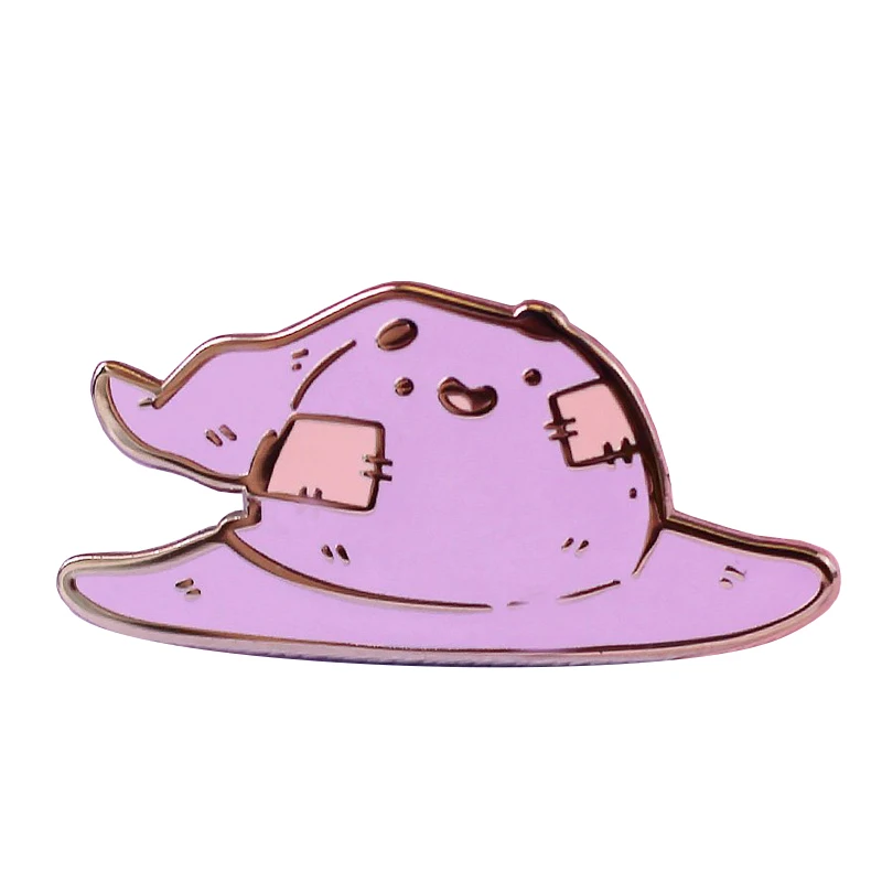 Kawaii Magic Chibi эмалированная заколка для сортировки шляпы|Булавки и значки| |