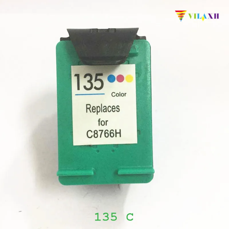 Совместимый чернильный картридж vilaxh замена для HP 135 принтера Deskjet 460 5743 5940 5943 Photosmart