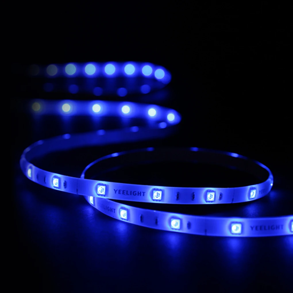 1 м/2 м Yeelight светодиодный умный светильник, домашний WiFi приложение, пульт дистанционного управления, изменяющий цвет, умный светильник