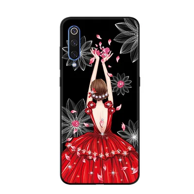 Для xiaomi mi 9 чехол mi 9 силиконовый чехол с изображением мультяшного слона, для xiaomi mi 9 чехол с милой собаки для маленького мальчика и девочки мягкая термополиуретановая накладка на заднюю панель M9 mi 9 бампер чехол funda - Цвет: A1