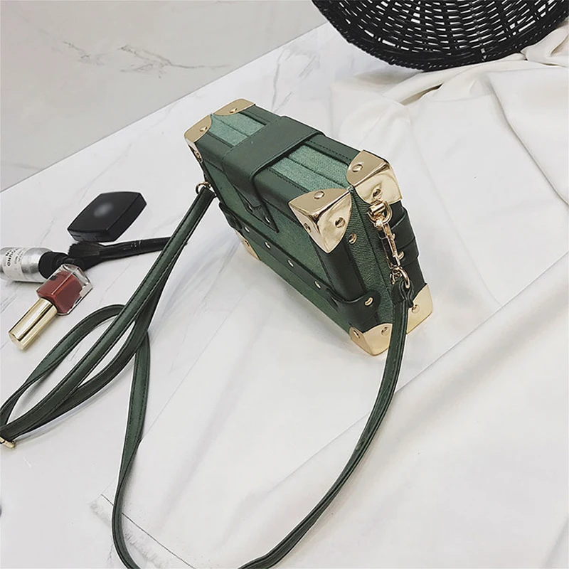 Зеленый Черный Вечерние клатч Сумки Для женщин известный Брендовая дизайнерская