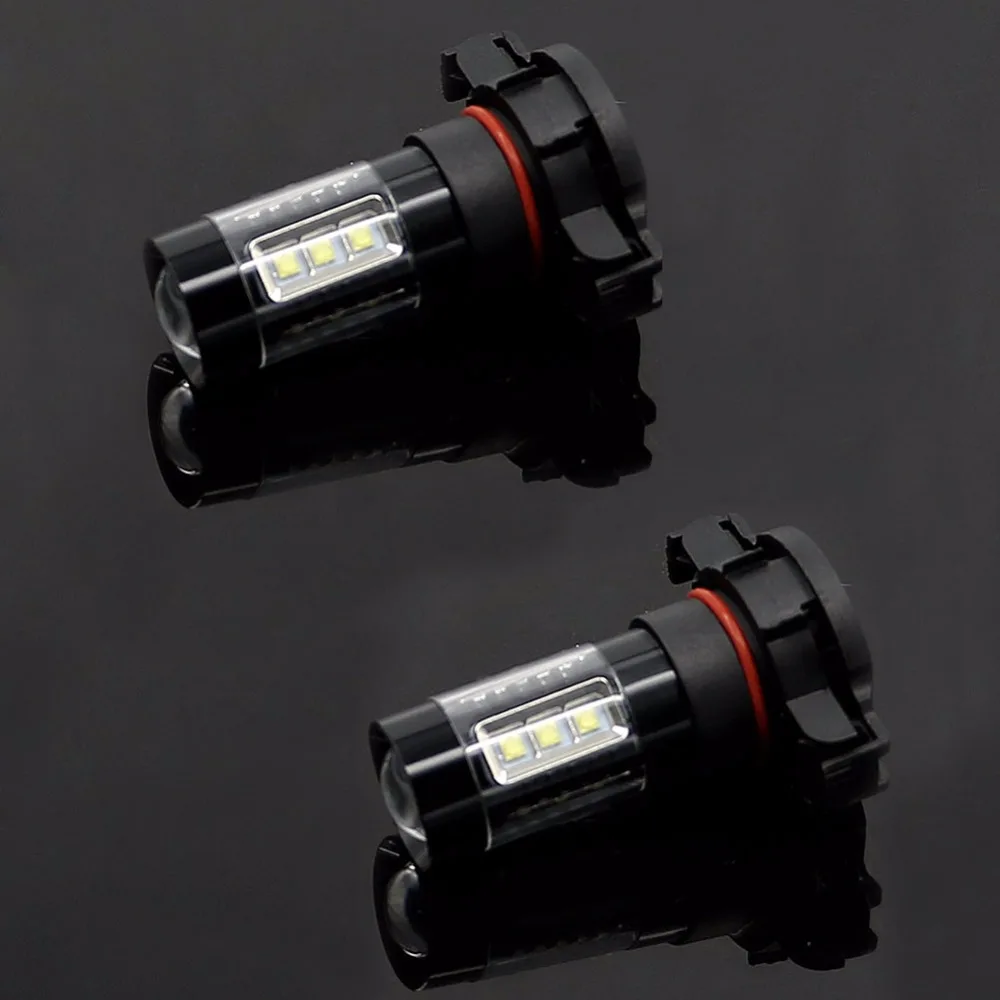 2x6000 K Автомобильные противотуманные фары освещение 50W высокой мощности PSX24W 2504