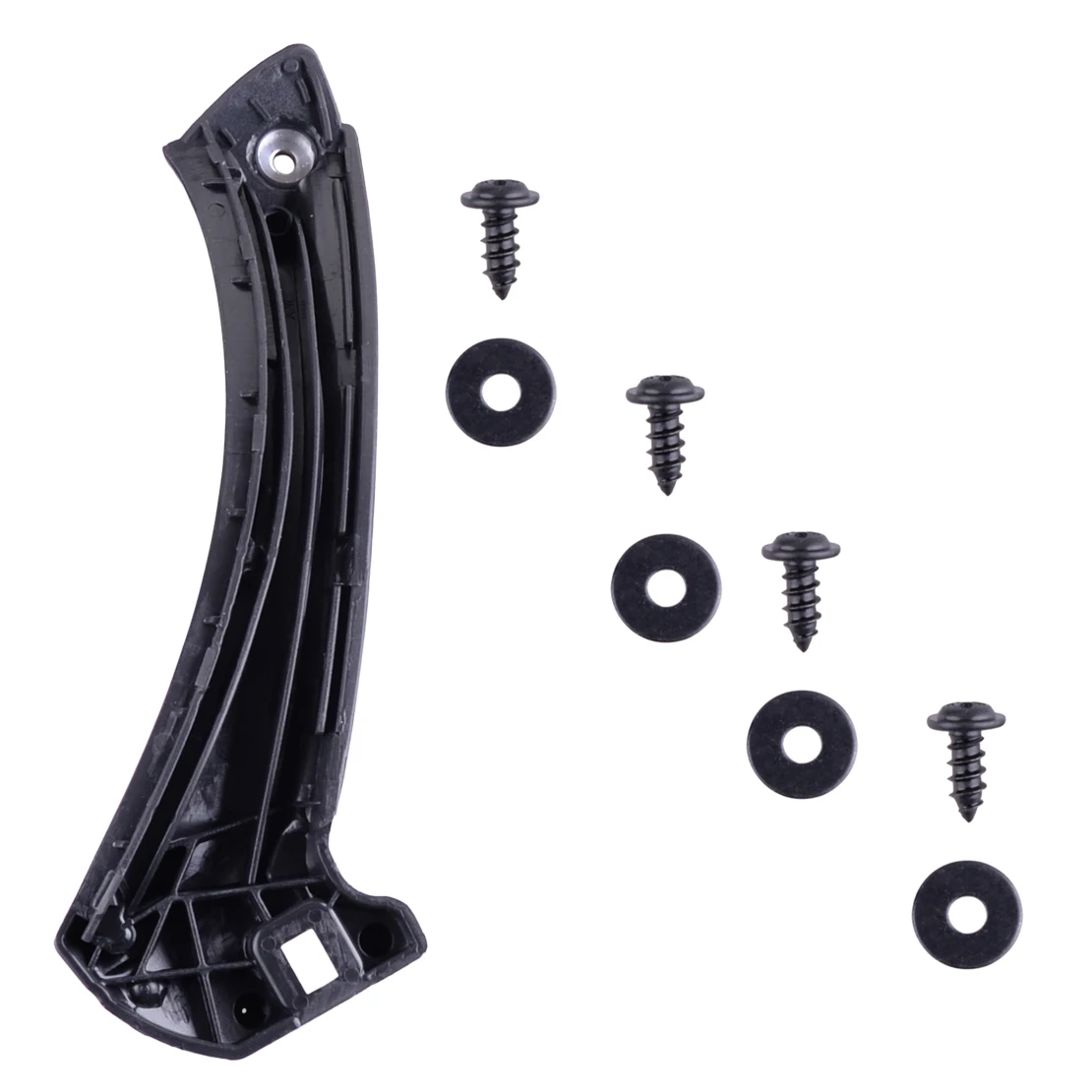 

CITALL 1 Pair Left & Right Car Black Inner Door Panel Pull Handle Fit for BMW E90 3-Series Sedan Wagon 51417230849 51417230850