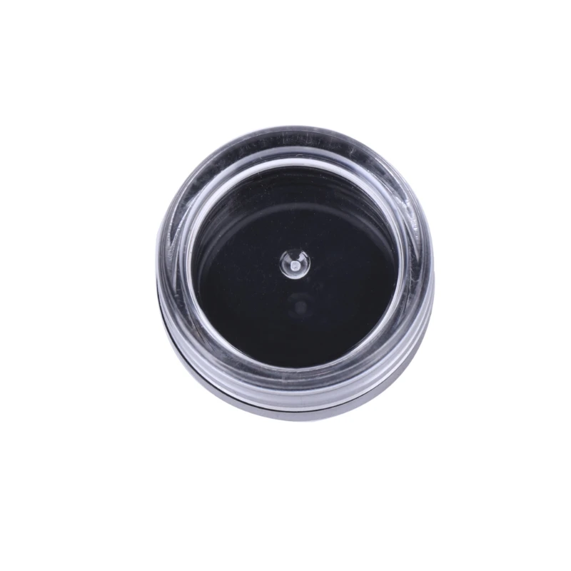 

50Pcs Make Up Jar Cosmetic Sample Empty Container Plastic Round Lid Small Bottle Dec26