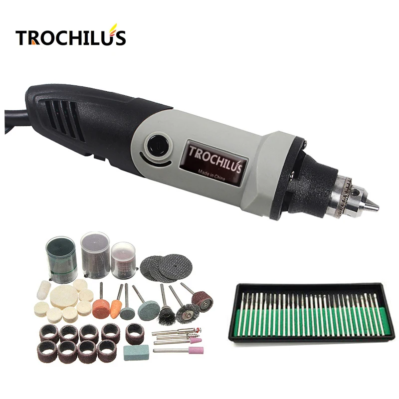 Trochilus стиль Dremel 400 Вт мини шлифовальный станок Multi function роторная переменная