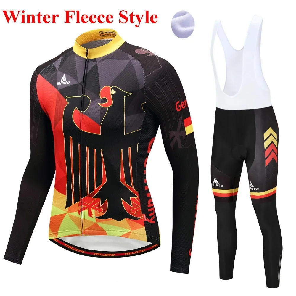 Arty Inverno maillot ciclismo hombre синий зимний термальный флисовый Велоспорт Джерси с длинным