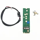 Беспроводная карта Wi-Fi BCM94360CS2 BCM94360CS2 BCM943602CS на NGFF M.2 KEY M PCI-E SSD слот с кабелем bluetooth, 6 + 12 контактов