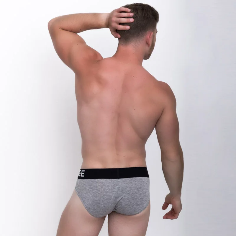 Мужские трусы бикини с низкой посадкой однотонные из модала|mens briefs underwear|mens