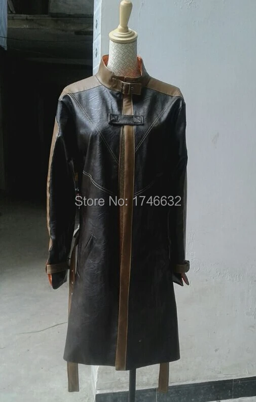 WatchDogs Aiden искусственная кожа верхняя одежда|aiden pearce|cosplay gamecostume cape |