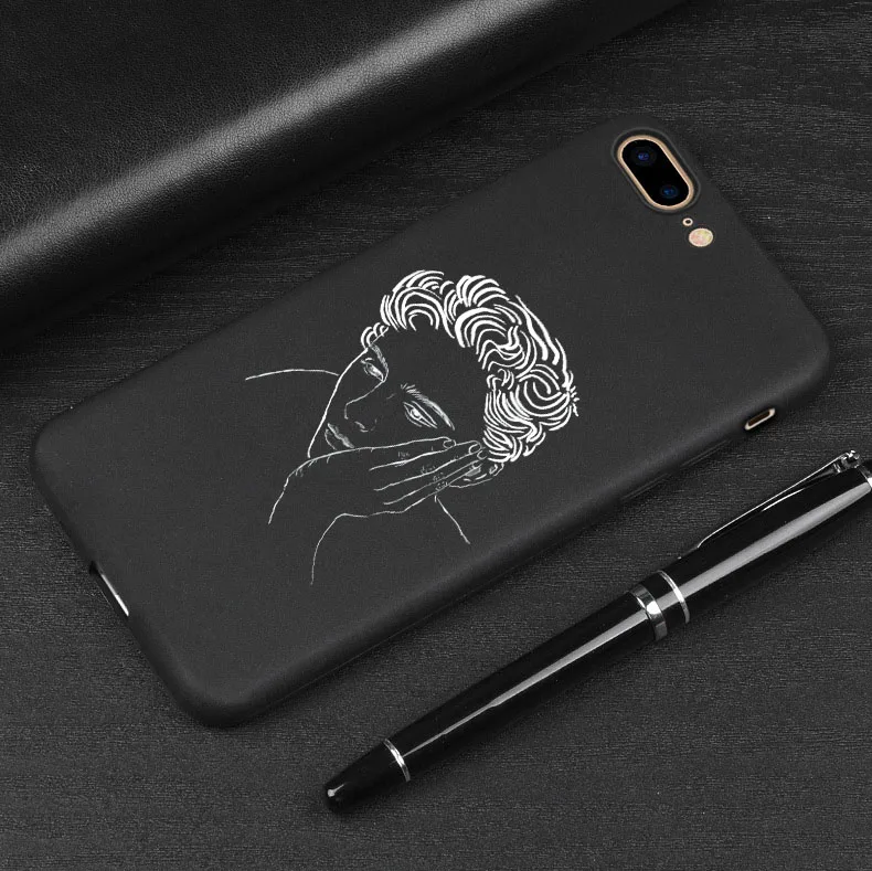 Мягкий силиконовый чехол с узором для Apple iphone 6 6s Plus X 7 8 Plus 5S SE XS 11Pro Max XR чехол для телефона Funy чехол