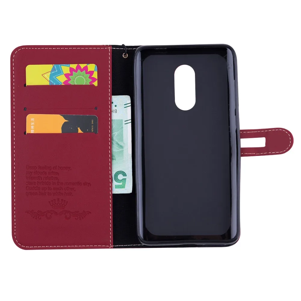 Luxury PU Leather Flip Case on for Xiaomi 8 Pocophne F1 6X A2 Lite 5X A1 Redmi 5 Plus 3 3X 5A 6 pro Note 4X Wallet Cover | Мобильные