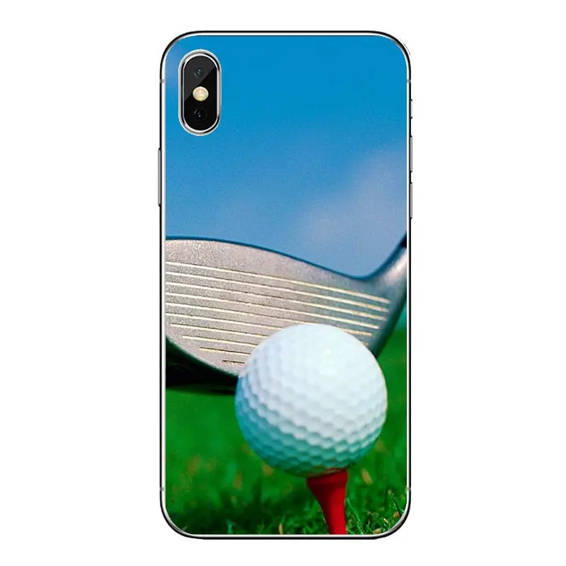 Many Golf Ball Pattern Sport Print TPU Transparent Bag Case For Huawei P20 Lite Nova 2i 3i 3 GR3 Y6 Pro Y7 Y8 Y9 Prime 2018 2019 |