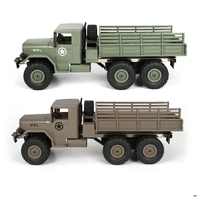2019 Новый WPL B16 RC военный комплект с грузовиком 4WD 1/16 внедорожного гусеничного