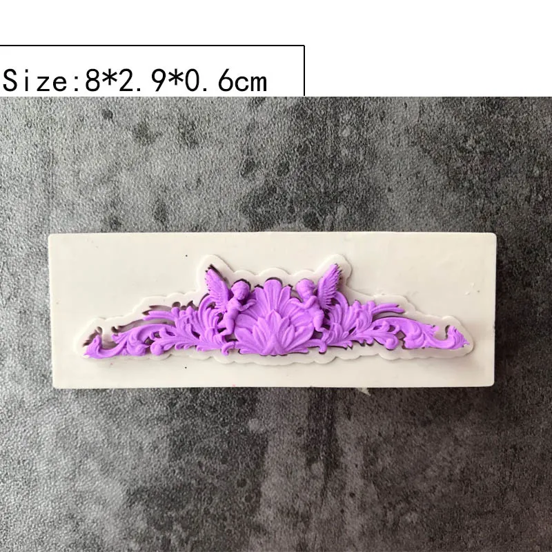 Цветочное кружево европейская кружевная силиконовая форма инструменты для