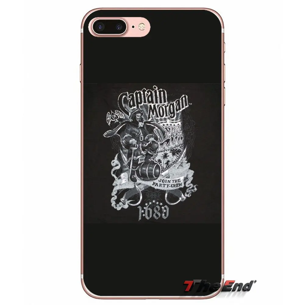Чехол для телефона Sony Xperia Z Z1 Z2 Z3 Z5 compact M2 M4 M5 E3 T3 XA Aqua LG G4 G5 G3 G2 Mini Captain Morgan Black Spiced Rum|phone