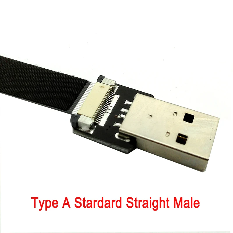 5 см до 100 более длинное расстояние ультра тонкий USB плоский кабель микро прямой