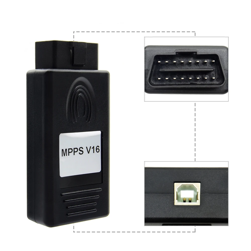 ECU Программатор SMPS MPPS V13.02 V13 K CAN Flasher чип тюнинг Remap OBD2 Диагностический кабель с