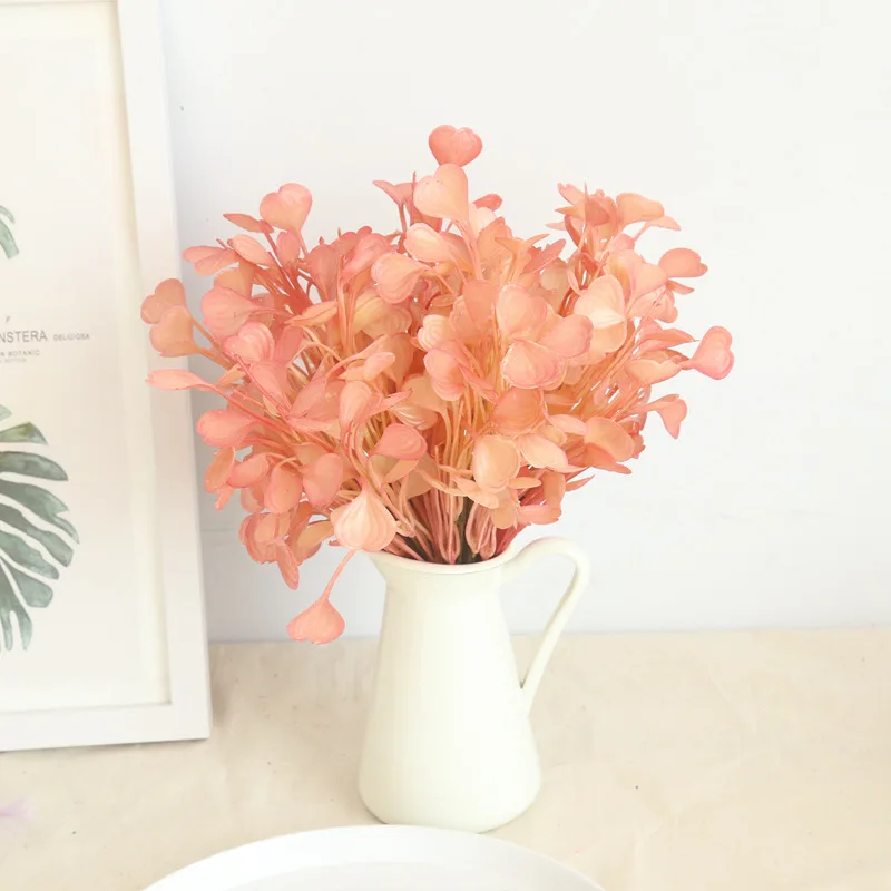 

Autumn Ginkgo Branch Artificial Flowers Artificial Plants Tree Leaves Diy Home Decoration Flower