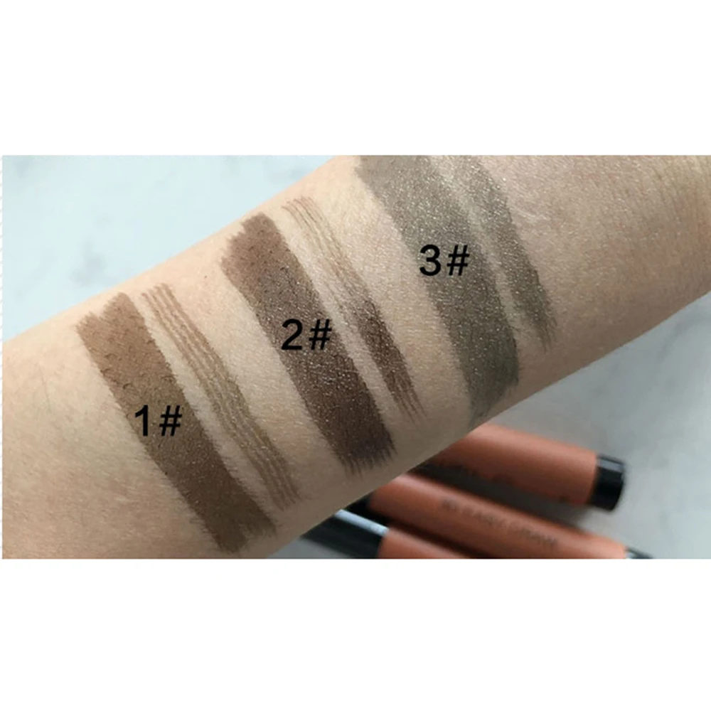 3 Colors Automatic Matte Eyebrow Pencil Waterproof Tattoo Pen Long-Lasting Cosmetic Women Makeup Tool | Красота и здоровье