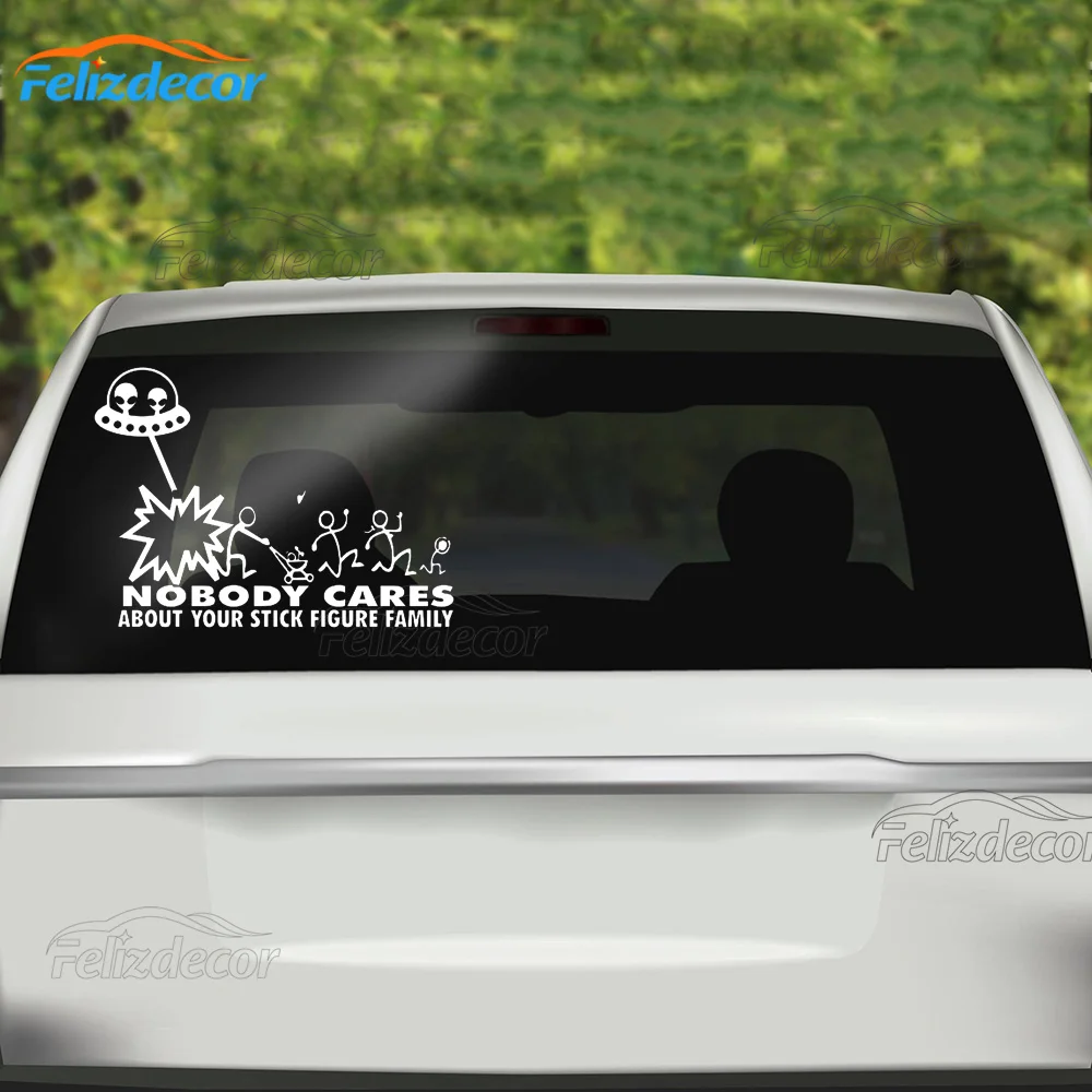 Новое поступление наклейка на фигуру семьи инопланетянин атака НЛО никто не