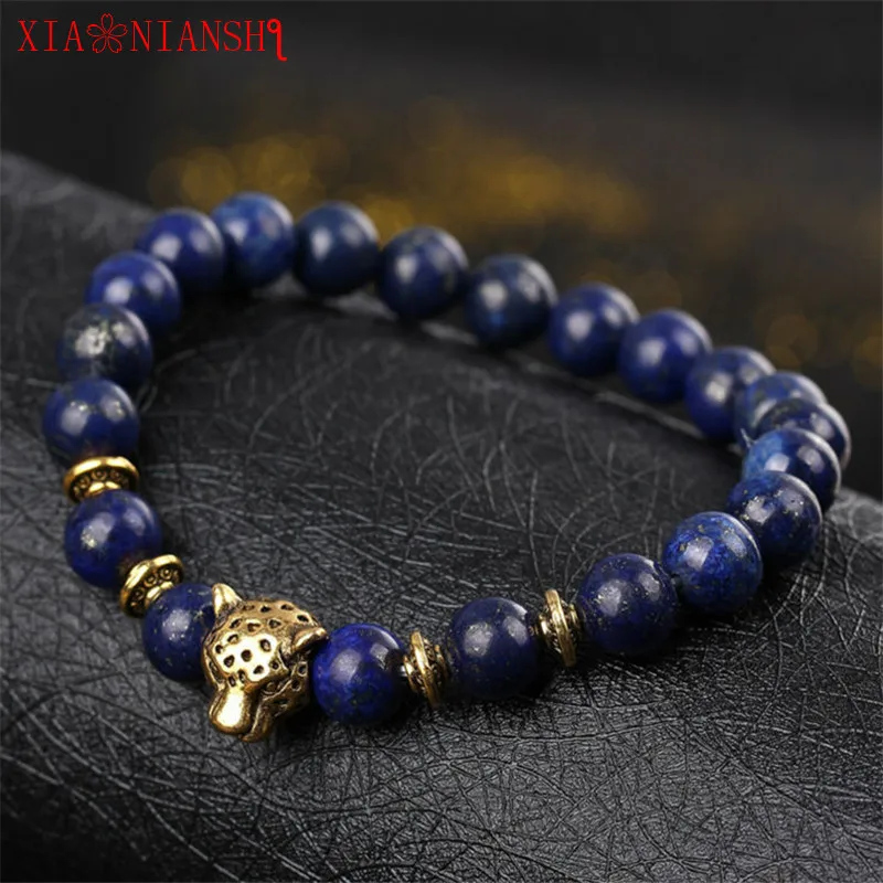 Мужские и женские браслеты XIAONIANSHI в античном стиле|bracelets for|head braceletnatural stone beads bracelet