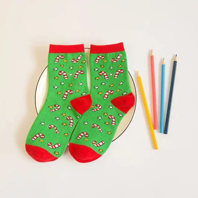 Новинка 2019 рождественские носки для мужчин и женщин Плотные хлопковые без пятки