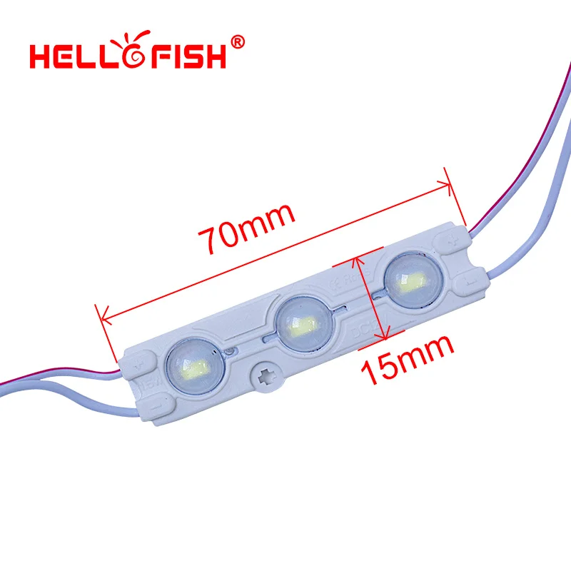 Hello Fish 20 шт. 12 В 5630 3 светодиодный модуль Fil светодиодный с пластиковым белым/теплым белым с номером отслеживания