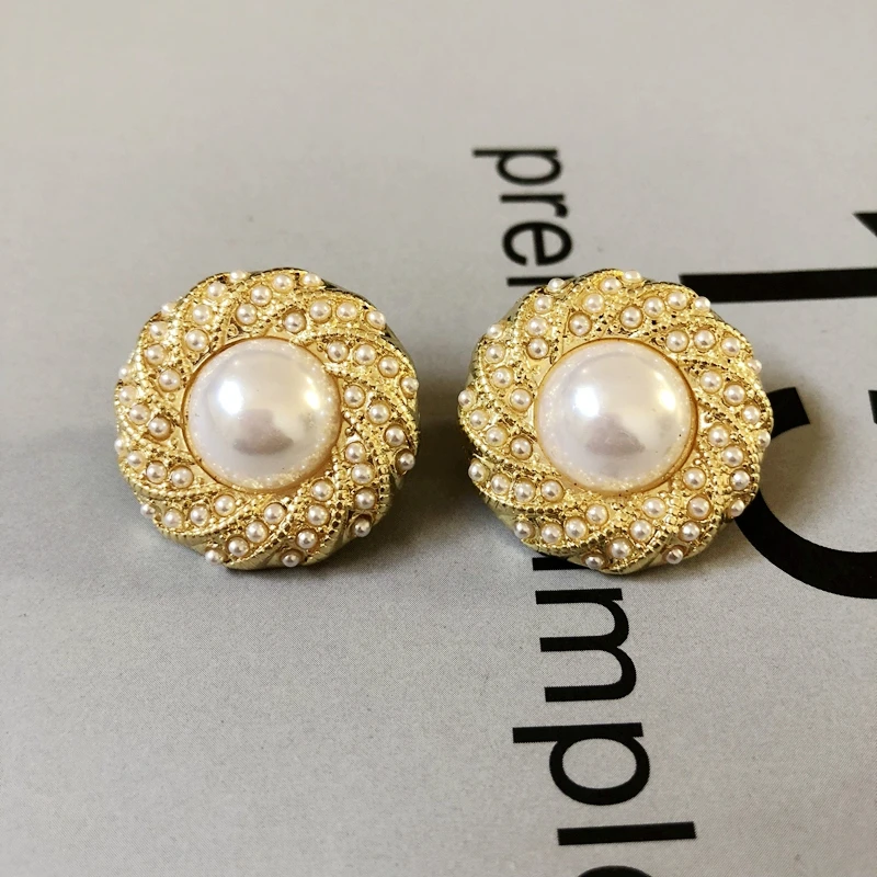 Круглые жемчужные клипсы милые серьги красные зеленые белые ювелирные изделия