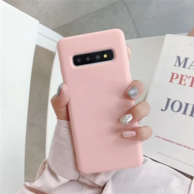 T3 Хит, чехол для samsung Galaxy S10 Plus S10e, чехол из жидкого силикона, мягкий чехол для телефона samsung S10 - Цвет: T3